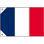 販促用国旗 フランス サイズ:ミニ (23673)