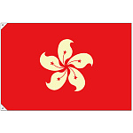 販促用国旗 香港 サイズ:大 (23699)