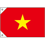販促用国旗 ベトナム サイズ:ミニ (23709)