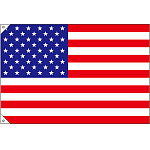 販促用国旗 アメリカ サイズ:小 (23725)