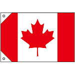 販促用国旗 カナダ サイズ:ミニ (23727)