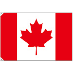 販促用国旗 カナダ サイズ:大 (23729)