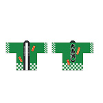 フルカラーハッピ　大売出し 緑 スエード Fサイズ (受注生産) 29209