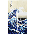 店内のれん 白波 モヘア