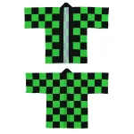 フルカラーハッピ 44366 市松模様 (受注生産)