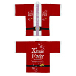 フルカラーハッピ 64203 Xmas Fair赤 (受注生産)