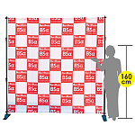 バナースクリーン アルファ (約2.4m角) 安定感モデル (68945)