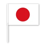 手旗 日の丸 日本国旗 持ち手付