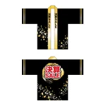 フルカラーハッピ 69844 決算SALE 黒地 (受注生産)