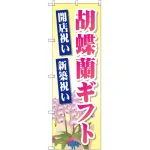 のぼり旗 胡蝶蘭ギフト (GNB-2528)