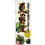 のぼり旗 夏の野菜 写真 (SNB-2396)