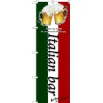 のぼり旗 Italian bar (乾杯) (SNB-3100)