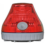 携帯型LED回転灯 ニコPOT カラー:赤 (VL08B-003DR)