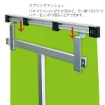 壁面取付用バナースタンド(屋外対応) QHシリーズ