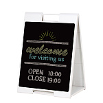 スタンドプレート チョーク用 両面 屋内用