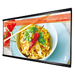 LEDスリム ツーオープン 屋内用  高輝度タイプ シルバー 1200×600 (K-LEDSLIM2OPEN-KCC-1200600)