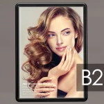 ※写真はB2パネルにセットした例です。