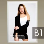 ※写真はB2パネルにセットした例です。