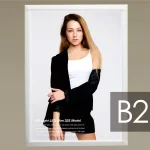 ※写真はB2パネルにセットした例です。