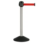 テラモト製 屋外対応 ベルトパーテーションAW ナイロンベルト 3.6mタイプ