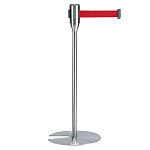 テラモト製 ベルトパーテーションスリム 3.3mタイプ レッド (SU6619002)