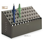 中型・小型 傘立 オブリークアーバンC 48本収納 (C48) カラー:グレー (UB-285-248-6)
