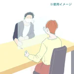 カウンター仕切板 透明