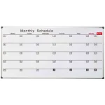 ホワイトボード AXシリーズ (壁掛) 予定表 横書き AX36SG 板面寸法 W1810×H920 (AX36SG)