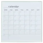 ホワイトボード MRシリーズ (壁掛) カレンダー MR22W 板面寸法 W610×H610 (MR22W)