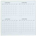 ホワイトボード MRシリーズ (壁掛) カレンダー MR33W 板面寸法 W910×H910 (MR33W)