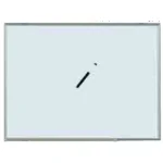 スチールホワイトボード Nシリーズ (壁掛) 無地 NV2 板面寸法 W600×H450 10枚セット (NV2)