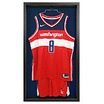 ユニフォーム額 バスケットボール用ユニフォームケース 片面 (受注生産品) ビター 紺 UVアクリル (basket_uni_case(bi_na_uv))