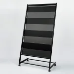 パンフレットスタンド アルモード 2505 屋内用 A4×4段3列