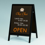 マーカースタンド 2609 両面 屋内用