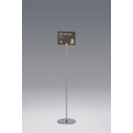 白無地板付きサインスタンド