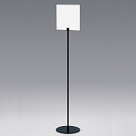白無地板付きサインスタンド