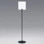 白無地板付きサインスタンド ブラック 210角 (2713-K-210x210)