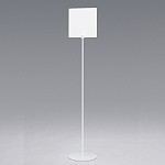 白無地板付きサインスタンド