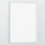 ポスターパネル 345 スリム 4辺開閉式 屋内用 角型 ホワイト B2 (345-B2-W)
