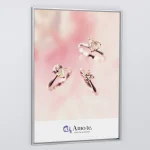 ポスターパネル 345 スリム 4辺開閉式 角型