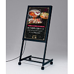 L型 LED電飾ポスタースタンド 屋外用