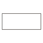 氏名標識 (樹脂タイプ) スペア用白名札 10枚入 仕様:ヨコ型 27×42×0.5mm (046906)