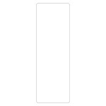 エンビ無地板 短冊型 120×360mm 白 (57221)