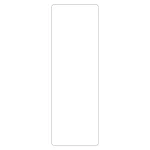 エンビ無地板 短冊型 120×360mm 白 (57221)