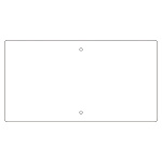 構内標識 400×680 表記:白無地 (108520)