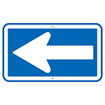 道路標識 一方通行 350×600 (133240)