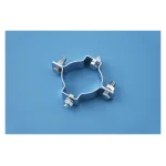 金具 道路標識ボルト止め標識板用止め金具 仕様: (60W) 60.5mmΦ両面用 (137602)