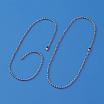 玉鎖 10本1組 サイズ:C 2.5mmφ×400mm (170030)