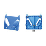ヘルメットラック(保護帽整理棚) ST821/ST822/ST820 マグネット取り付けタイプ 1個掛け (241031)