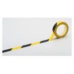 クリーンルーム用ラインテープ 通常タイプ 黄/黒 25mm幅 (259036)